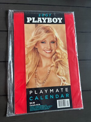 PLAYBOY 2007  PLAYMATE  CALENDAR IN SEALED MINT CONDITION-  25