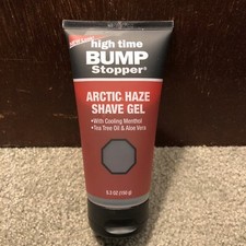 High Time Bump Stopper Arctic Haze Shave Gel Tea Tree Oil Aloe Vera, 5.3oz