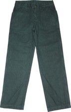 Petit Bateau pantaloni a righe verde marino taglia 126/128 nuovi