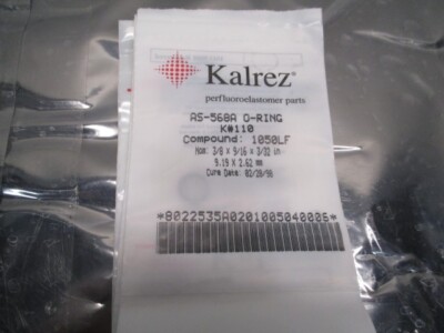 Kalrez AS-568A O-RING K# 110, COMPOUND 1050, 113868