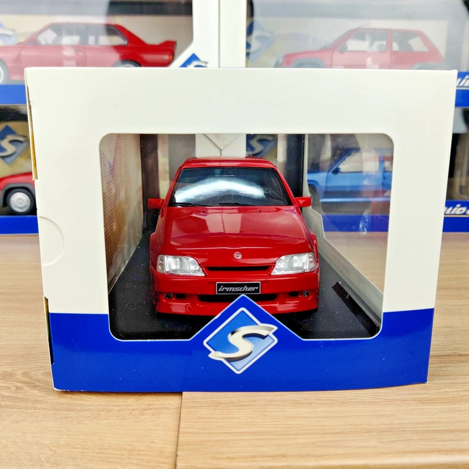 AUTO SOLIDA OPEL OMEGA EVO 500 MAGMAROT 1990 1:18 NUOVA SCATOLA S1809704 - Immagine 3 di 4