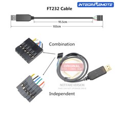 Original FTDI FT232RL USB to TTL RS232 Serial Adapter Cable 6Pin for Arduino