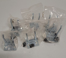 Kennedy 2" Long Double Vertical End Pegboard Hook Steel Lot of 6