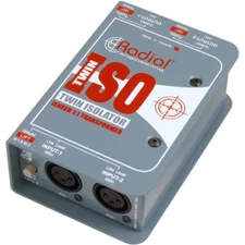 Radial Engineering TWIN ISO Passive Line-Level Isolator Twin-ISO Direct Box