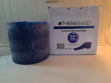 BLUE Theraband by the FOOT Physical Therapy Exercise Band Resistive Resistance