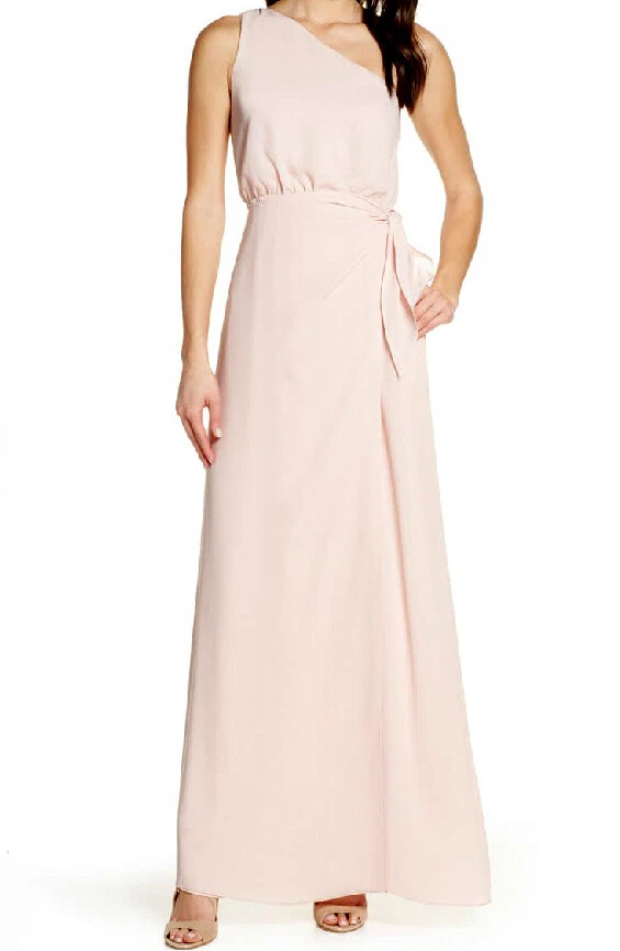 Wayf one shoulder clearance dress