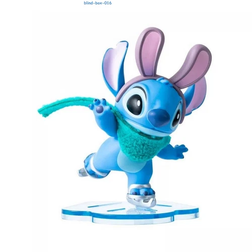 Miniso Disney Lilo & Stitch Bunny Winter Story Case Blind Box Confirmed Figure! - Picture 7 of 18