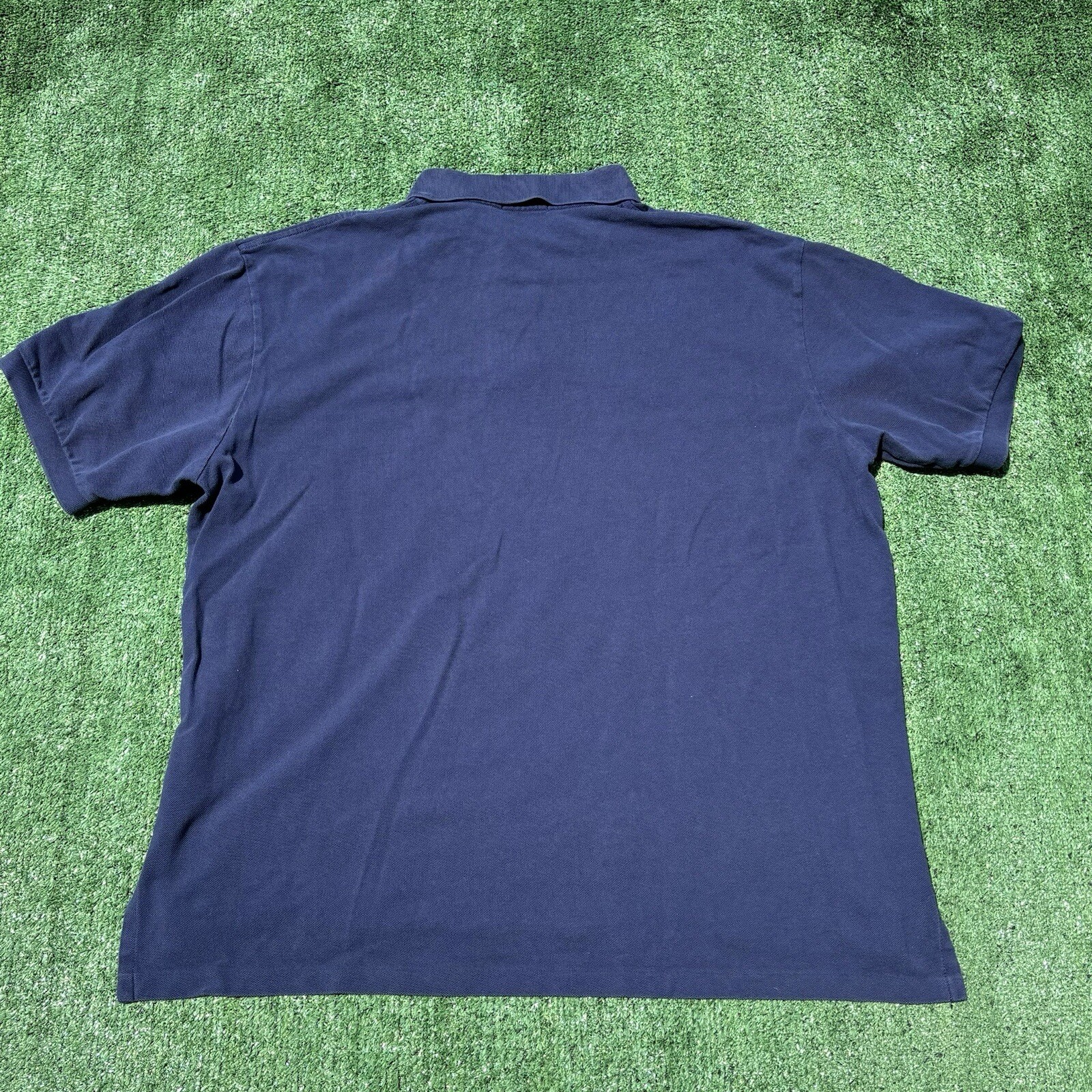 Polo Ralph Lauren da uomo blu 2XB rosso pony casual manica corta