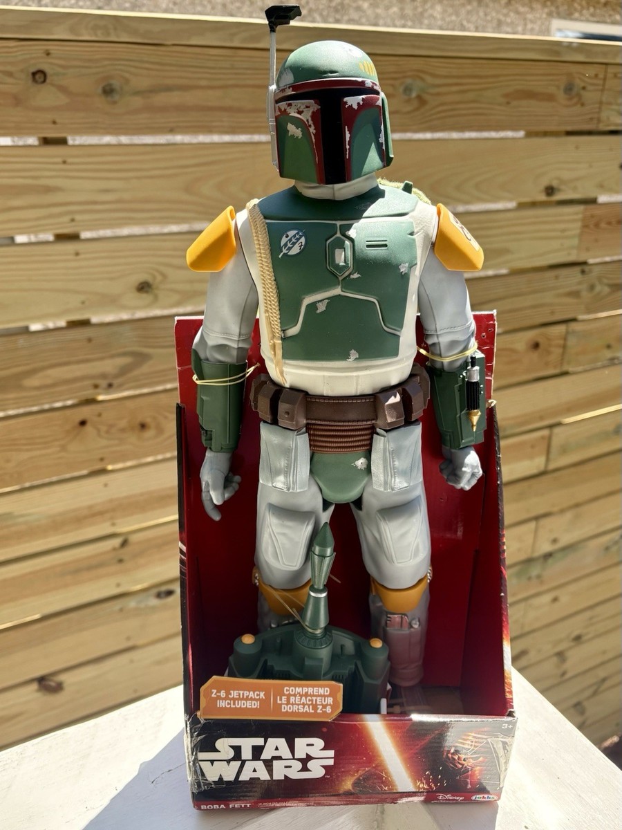 Large Star Wars Boba Fett Action Figure, 18-inch, Disney Jakks