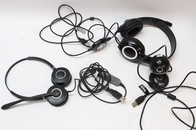 Headset Webcam Bundle 3 Pieces Hama USB PC Headphones 