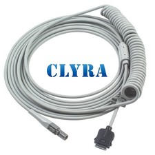 Compatible GE ECG Cam 14 Data Cable GE Coiled GE Data Cable 5.43M 17.8Feet