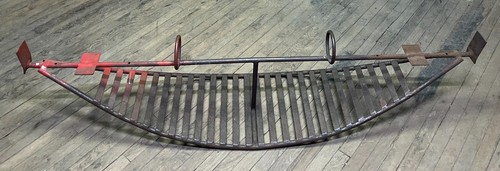 Vintage All Welded Metal Child 2-Person Rocking Play Teeter Totter 75.5"