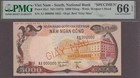 Vietnam South 5000 Dong Specimen Banknote P-35s1 ND (1975)  PMG 66EPQ Unissued