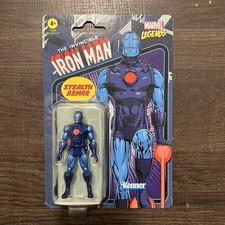 Marvel Legends Series Stealth Armor Iron Man 3.75  Kenner Retro Action Figure