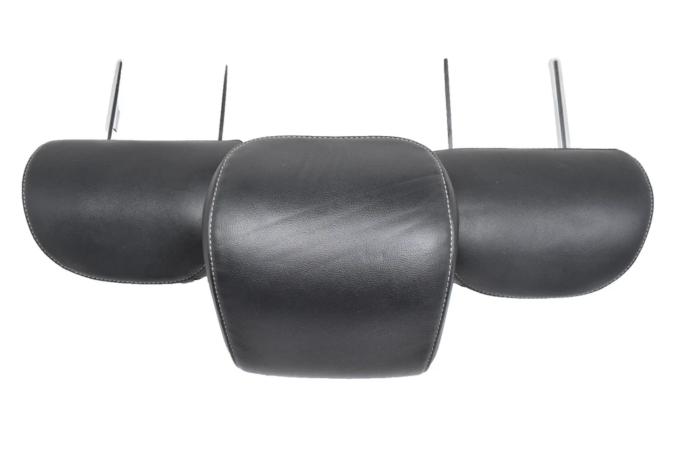 2017-2022 Kia Niro Rear Seat Black Leather Headrest Set of 3 OEM - Imagen 4 de 4