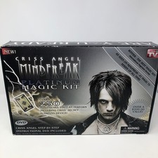 Criss Angel Mindfreak Platinum Magic Kit 250 DVD Floating Device 2008 Incomplete