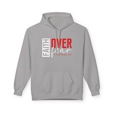 Faith Over Fear hoodie  Inspirational Scripture Jeremiah 29:11 sweatshirt