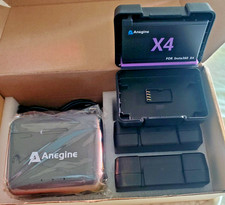 Anegine Insta360-X4 Replacement 3 Batteries 2500mAh  Fast 3-Channel USB Charger