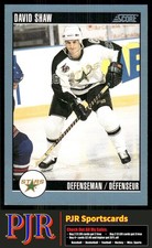 David Shaw 1992-93 Score Canadian #183 Minnesota North Stars