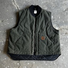 Carhartt V02 MOS green work wear vest