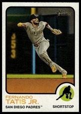 2022 Topps Heritage #88 Fernando Tatis Jr. Team Name Color Swap Variation