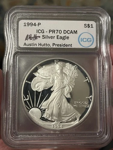 1994 1 oz Proof Silver American Eagle (Brilliant Uncirculated)