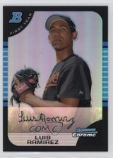 2005 Bowman Chrome First Year Refractor Luis Ramirez #205 0j4n