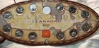 Canada 1999 Millennium 25 Cents Gem Brilliant Prooflike 12 Coins Set.