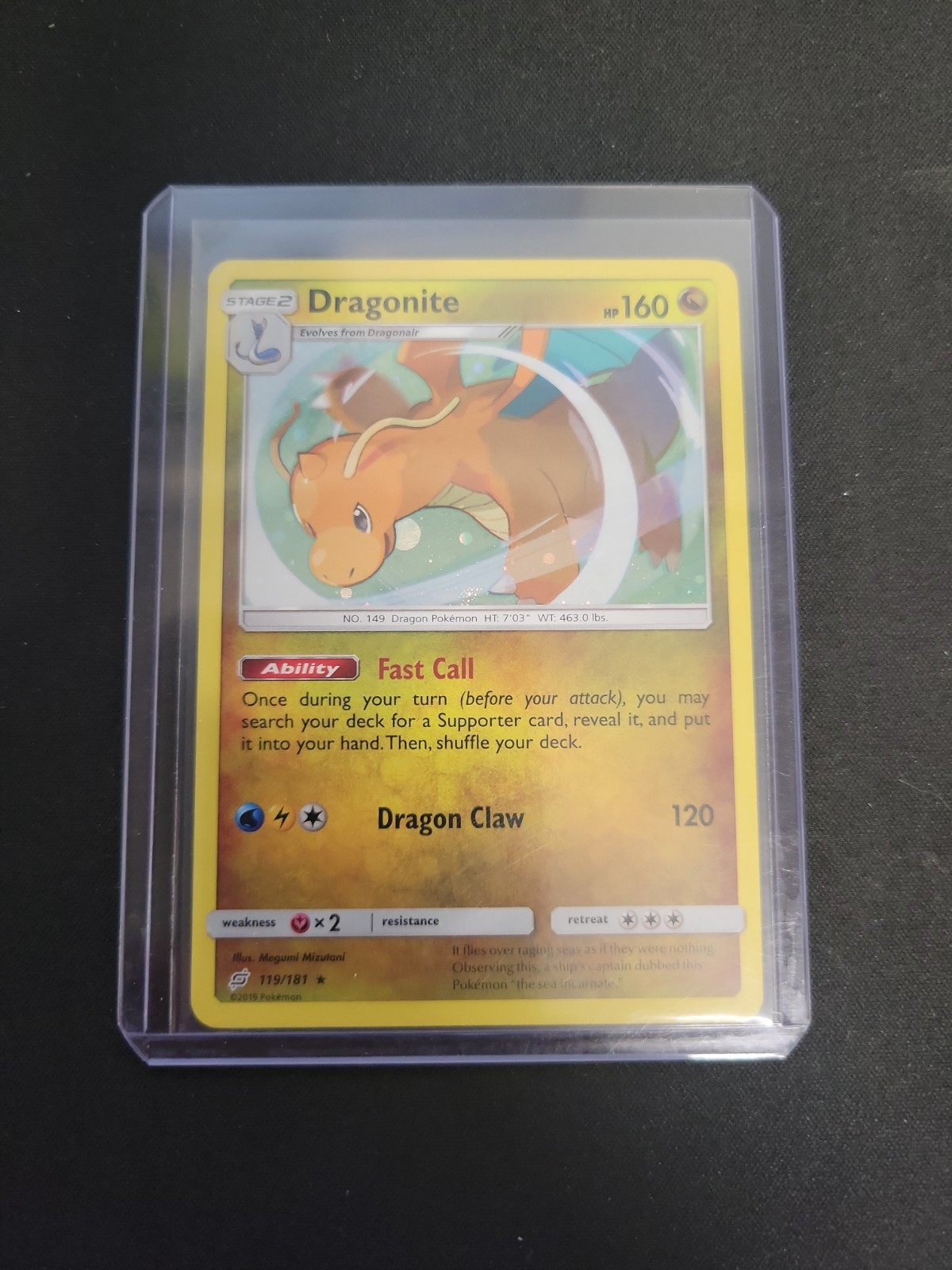 Pokemon - Team Up - Dragonite 119/181