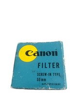 Canon Filter Scare In Type 55 mm