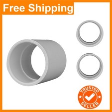 Reliable 2" PVC Schedule 40 Coupling SXS Pressure Fitting - Sandblast Finish