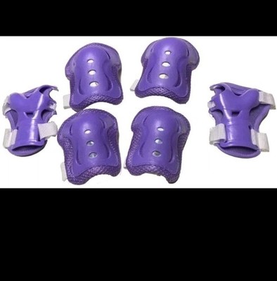 6Pcs Kids Hand Knee Wrist Guard Elbow Pads Set for Scooter Skateboard Protector