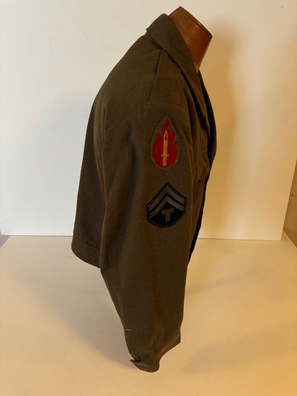named 63rd division uniform WW2 WWII  Prough 254th Infantry regiment PTO  & ETO