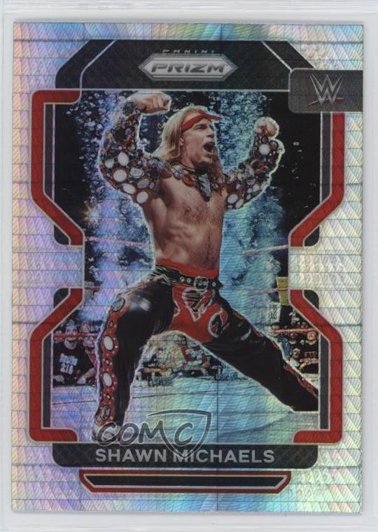 2022 Panini Prizm WWE Hyper Prizm Shawn Michaels #199 1bg9