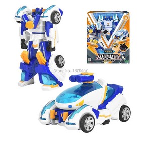 Type 19 Tobot GD Justice V Robot Transforms into Car Toy