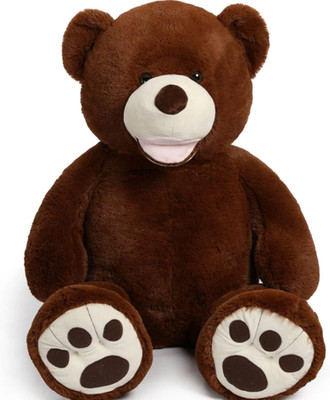 51 Inch Giant Teddy Bear Plush Stuffed Toy Brown Gift for Kids spouse