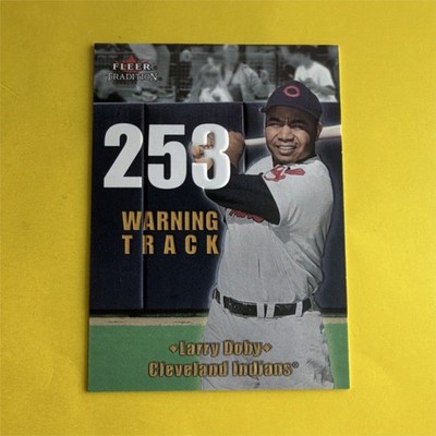 Fleer 2001 Tradition Warning Track Larry Doby #18/25 Cleveland Indians