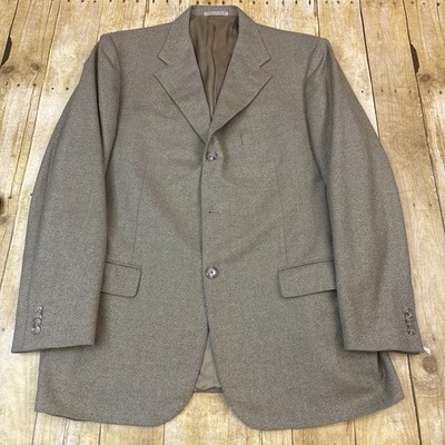 Corneliani Sport Coat Blazer Wool Silk Cashmere Size 44R