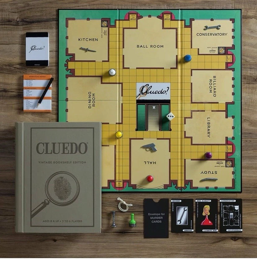 Cludo ~Vintage Bookshelf Edition~ Winning Solutions Luxury Linen Bound.Brand New - Image 3 of 4