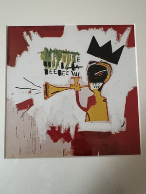 Jean-Michel Basquiat Trompetenprint Neu