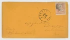 Mr Fancy Cancel 65 CIVIL WAR COVER KEOKUK IOA 1864 DCDS TO CAPT JOHN F LACEY NOL