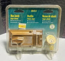 ilco UNICAN 220-67-51 Night Latch Single Cylinder Deadbolt Lock  USA-New Sealed