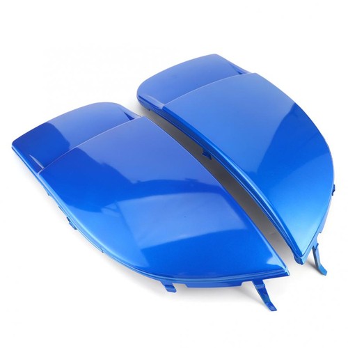 Blue Fog Light Lamp Bumper Bezel Cover Cap For 2004-2005 Subaru Impreza WRX STi - Picture 4 of 7