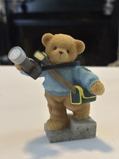 Cherished Teddies LUKE "A Picture Is A Memory" Bear With Camera 111505 2002