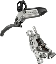 SRAM Level Ultimate Stealth Disc Brake and Lever - Rear, Post Mount, 4-Piston,