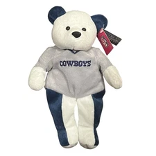 2001 Salvino’s NFL Bammers Dallas Cowboys Beanie Bear Plush Rare Vintage