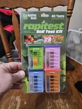 Luster Leaf 1601 Rapitest Test Kit for Soil pH Nitrogen Phosphorous and Potash