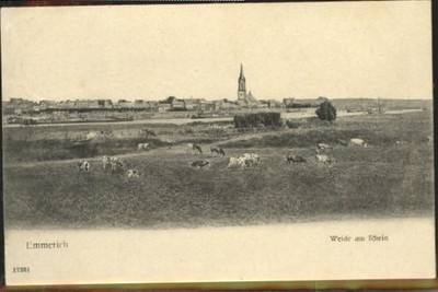 Emmerich Rhine Emmerich Weide 1906