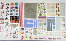 Large Lot Mrs. Grossman  s Stickers Vtg Small And Large Various Themes