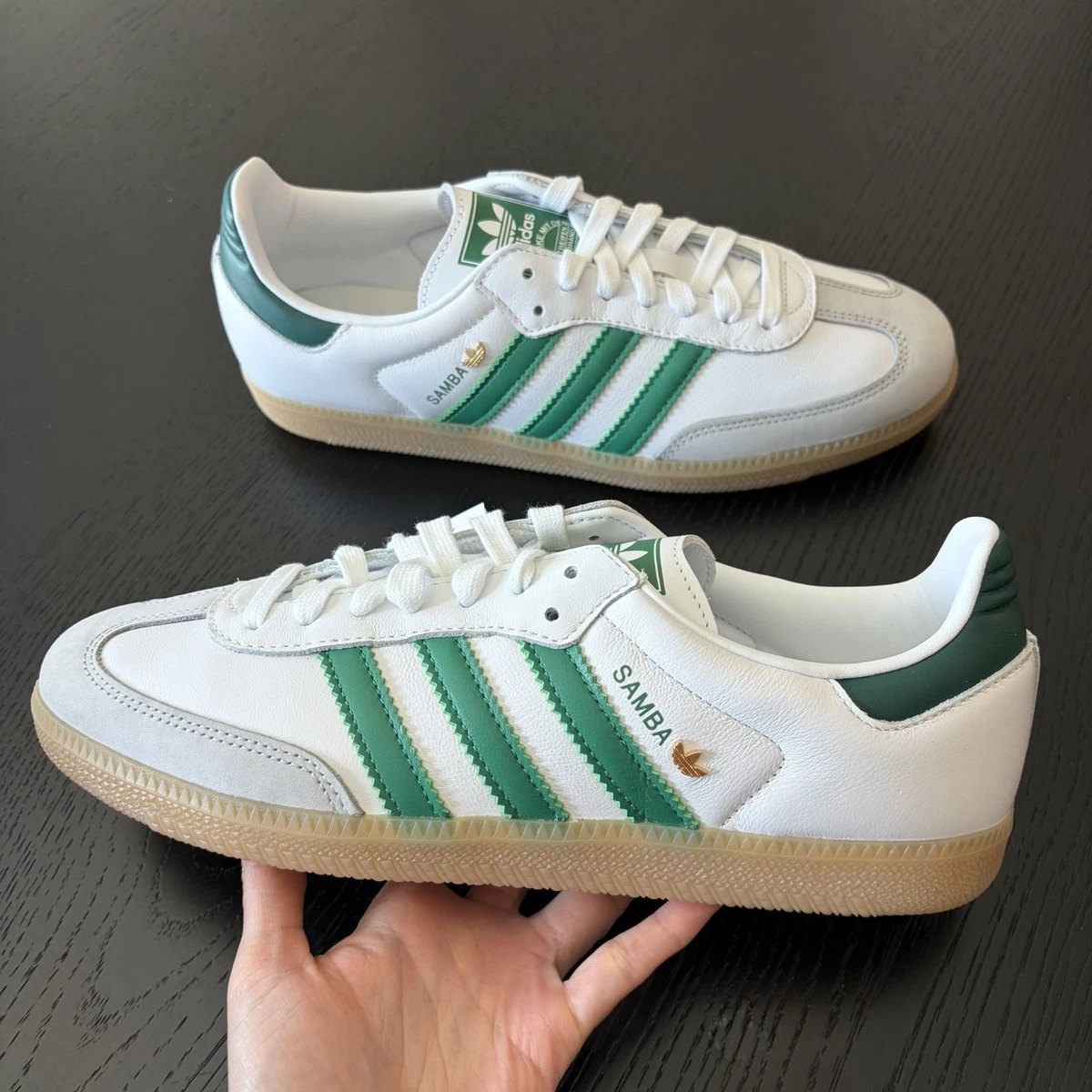 adidas Samba OG Bold Green W for sale | eBay